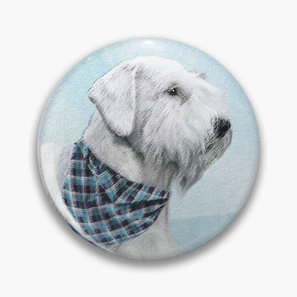 Item preview, Sealyham Terrier Painting - Cute Original Dog Art designed and sold by alpendesigns.