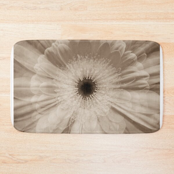 Item preview, Chantilly Gerber daisy in antique sepia photograph designed and sold by MarniePatchett.