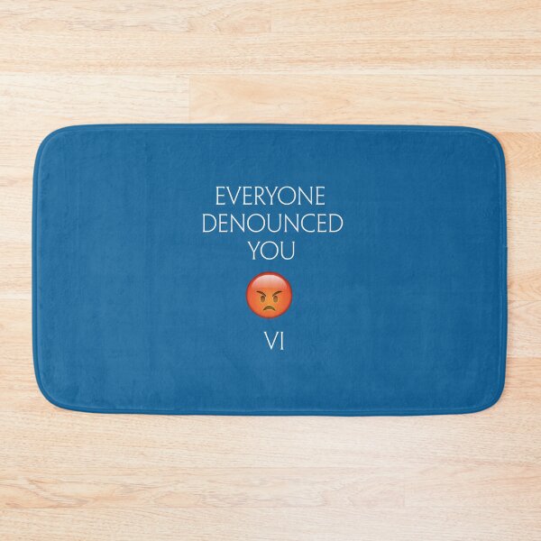 Item preview, Everyone Denounced You (White letters) designed and sold by Image NDesign.