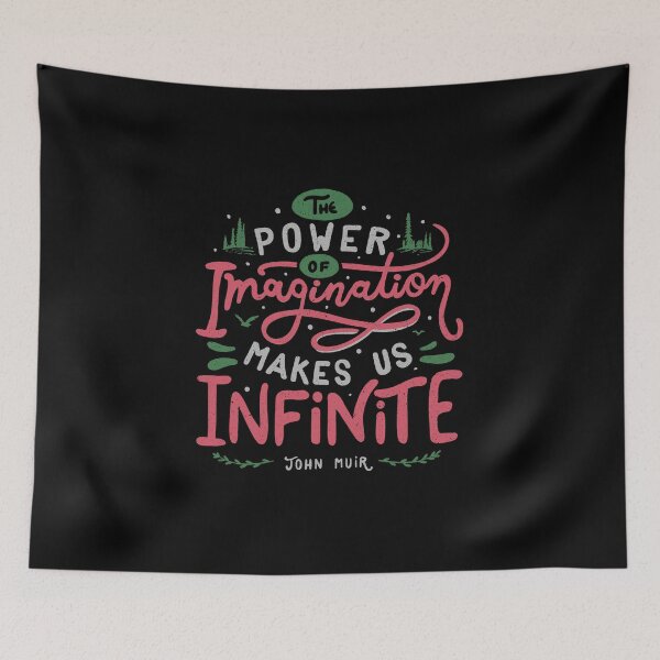 Item preview, The power of imagination makes us infinite. designed and sold by Tobe Fonseca®.