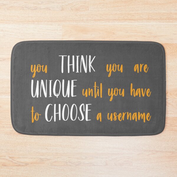 Item preview, Unique Username  designed and sold by mpmi0801.
