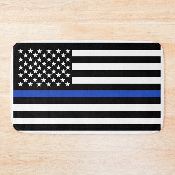 Item preview, Police Blue Line Flag Face Mask Face Cover Virus Mask Support Police Flag designed and sold by KelaEssentials.