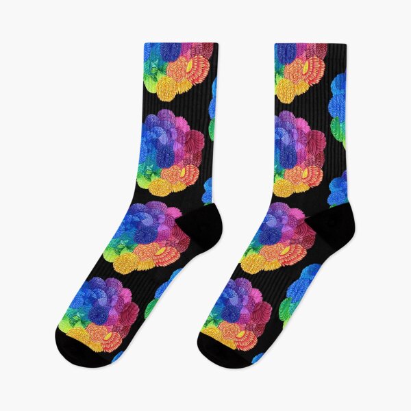 Item preview, Colorful Floral Rainbow Patterns Mandala designed and sold by Sunfreestar.