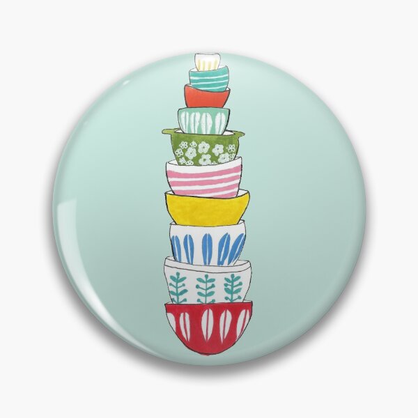 Item preview, Stacked Vintage Dishware designed and sold by jenbucheli.