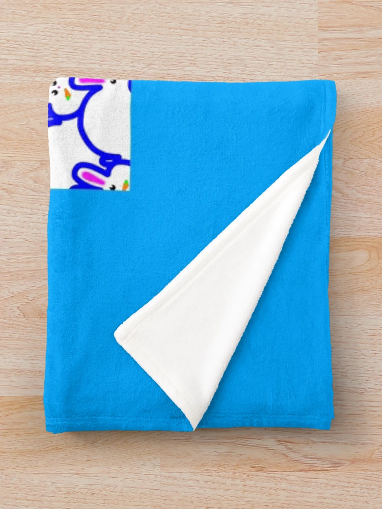 Thumbnail 3 of 6, Throw Blanket, Rabbit. Rabbit. Rabbit. Rabbit. Rabbit. designed and sold by weavernap.