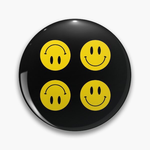 Item preview, Up and Down | Happy Face | Black | designed and sold by HappyFaceCo.