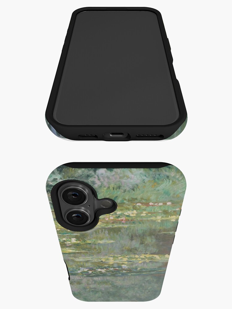 Aperçu 3 sur 4. Coque iPhone avec l'œuvre Le bassin aux nénuphars de Claude Monet créée et vendue par VintageArchive.