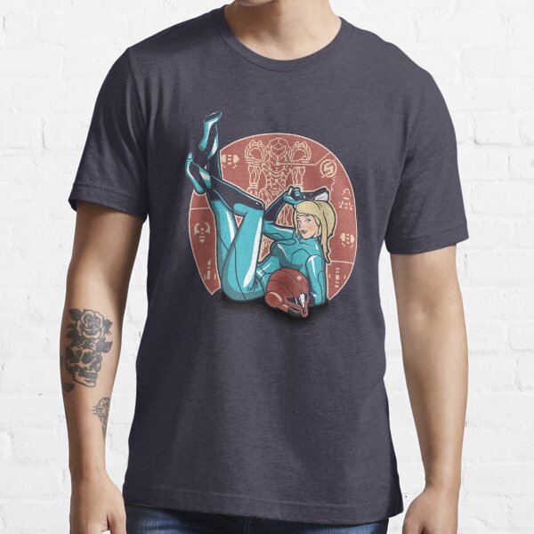 Power-up Pin-up- Metroid Shirt Essential T-Shirt