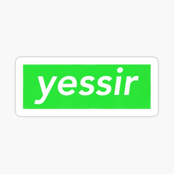 Yessir Sticker by Regensburg Guide for iOS & Android