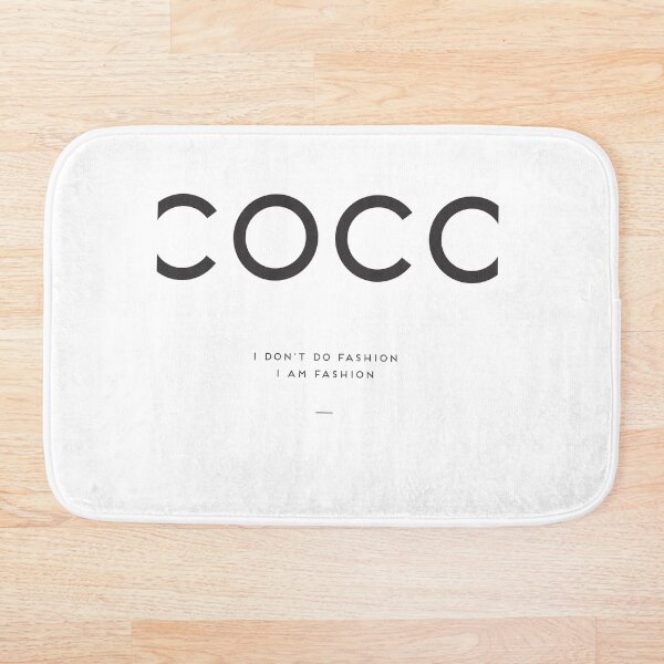 Coco Chanel Bath Mat