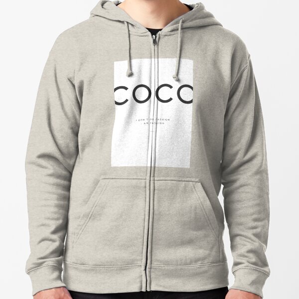 coco chanel hoodie