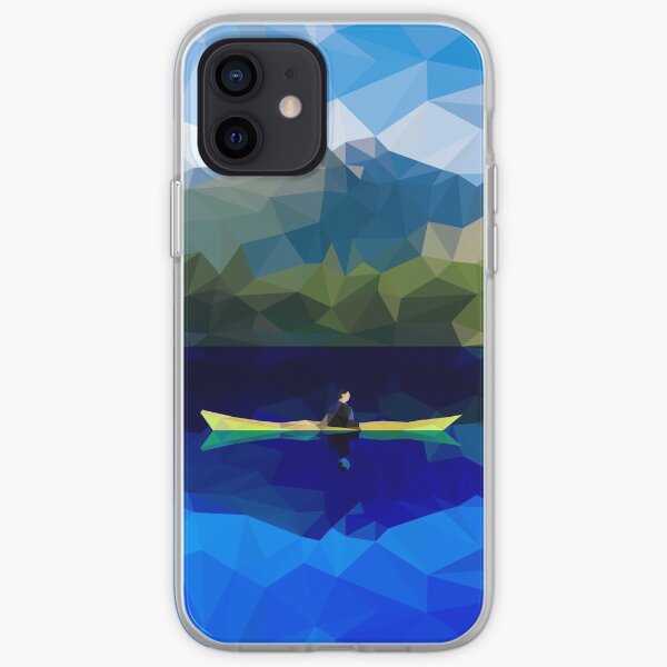 Mountain Kayaking iPhone Soft Case