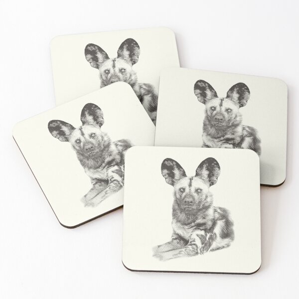 Item preview, Wild Dog Making Eye Contact designed and sold by Scotch Macaskill.