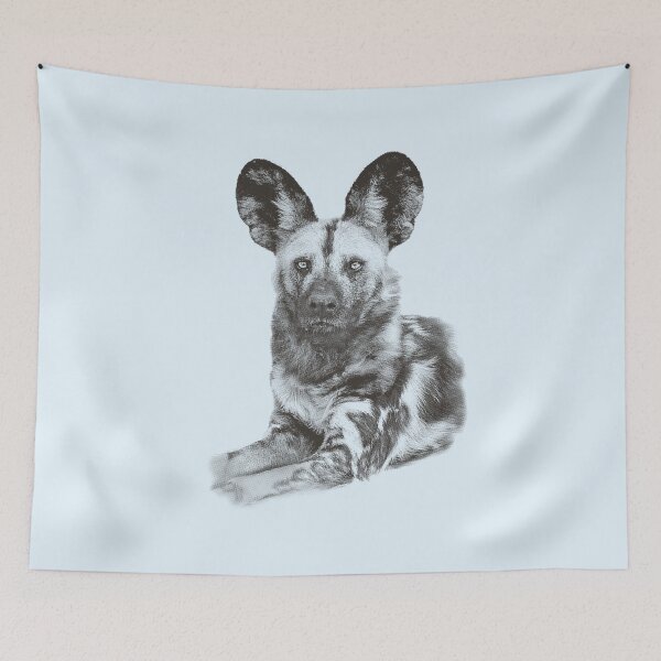 Item preview, Wild Dog Making Eye Contact designed and sold by Scotch Macaskill.