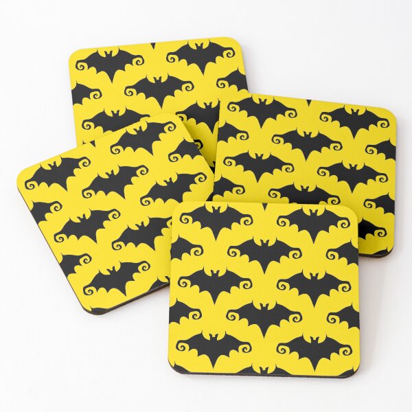 Item preview, yellow bats designed and sold by Gossip Rag.