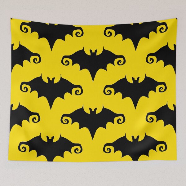 Item preview, yellow bats designed and sold by Gossip Rag.