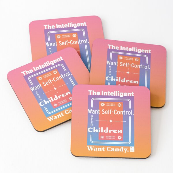 Item preview, The Intelligent Want Self-Control. Children Want Candy.  designed and sold by quotesonposters.