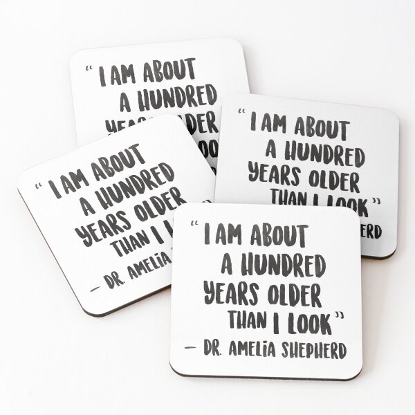 Item preview, Amelia Shepherd Quote designed and sold by dom e..