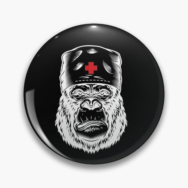 Item preview, Serious Monkey monochrome style designed and sold by Amineharoni.