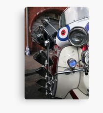 Lambretta SX200 parked and proud. Canvas Print