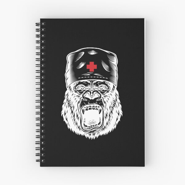 Item preview, Angry Monkey monochrome style designed and sold by Amineharoni.