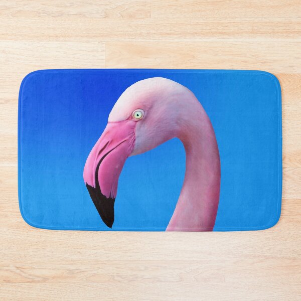 Item preview, Pink Flamingo Portrait Close Up designed and sold by BluedarkArt.
