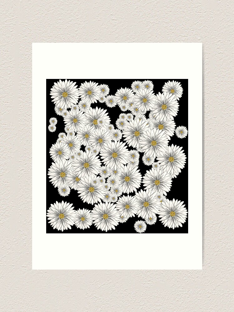 Alternate view of Daisies Art Print