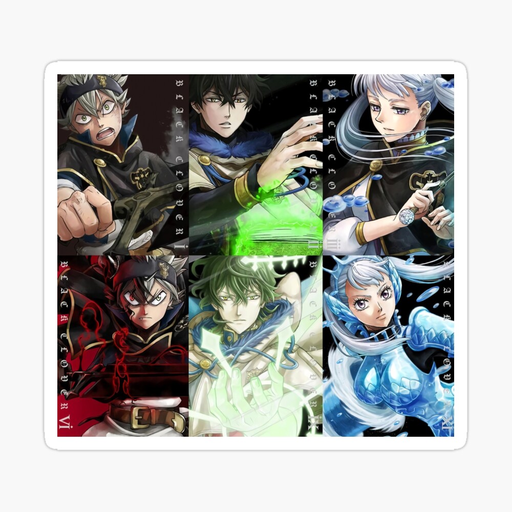 Black Clover Asta Wall Hanging Tapestry Mandala Poster 
