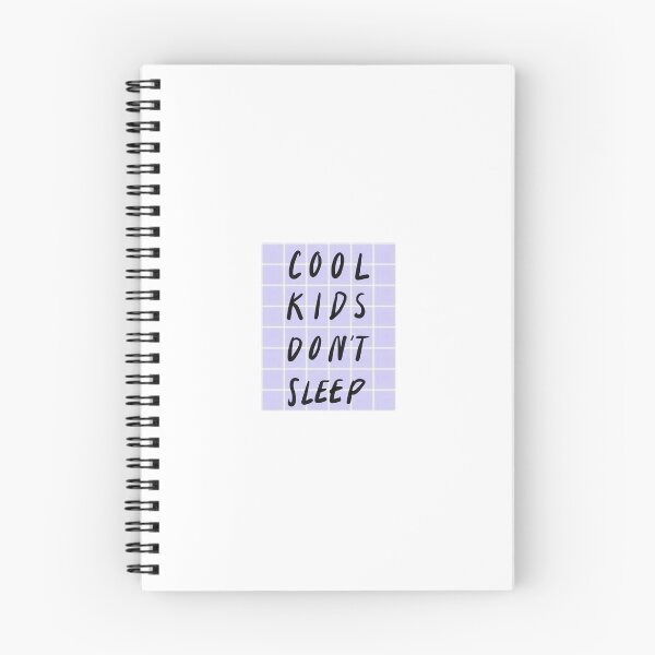 Item preview, Cool Kids Don't Sleep designed and sold by adieylon.