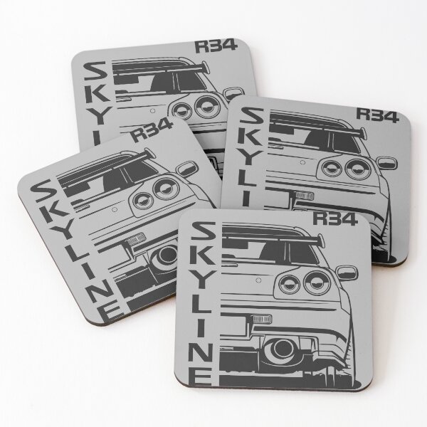 Item preview, R34 Skyline GT-R - JDM - RB26 - Car Guys designed and sold by 365CarMods Official.