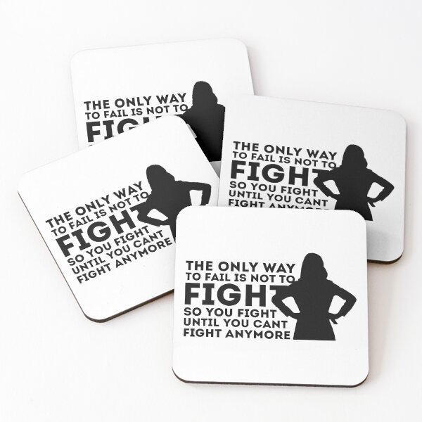 Item preview, Amelia Shepherd - Fight until you can't fight anymore designed and sold by dom e..