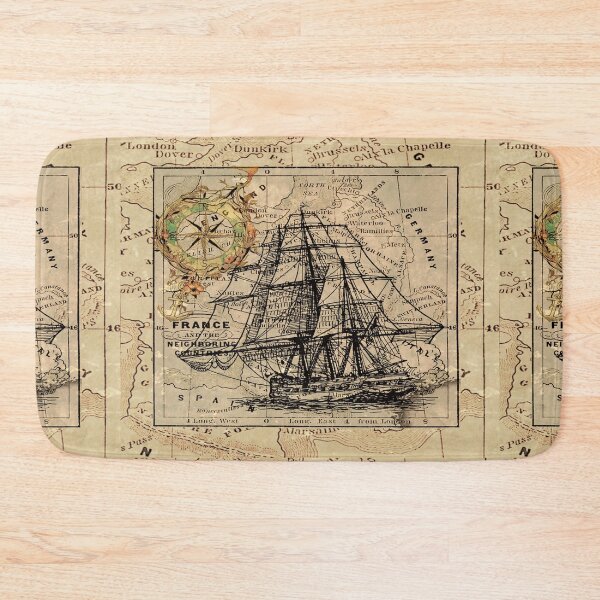 Item preview, Vintage map II designed and sold by Image NDesign.