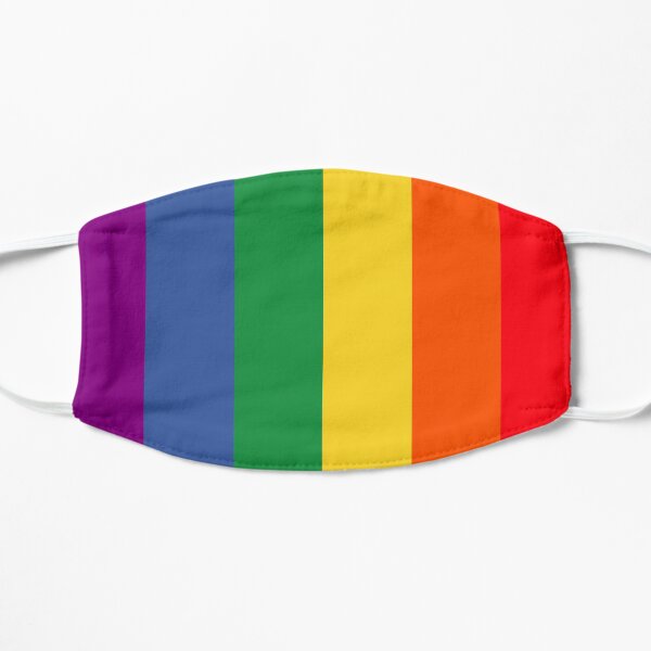 LGBT+ Pride Flag Flat Mask