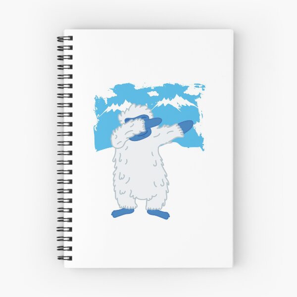 Item preview, Dabbing Yeti: Dab Through the Snow designed and sold by friendlyspoon.
