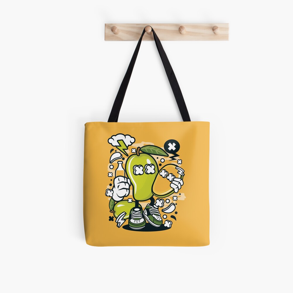 Mango Cartoon Character - Crazy fun art illustration Mango Cartoon Character - Crazy fun art illustration