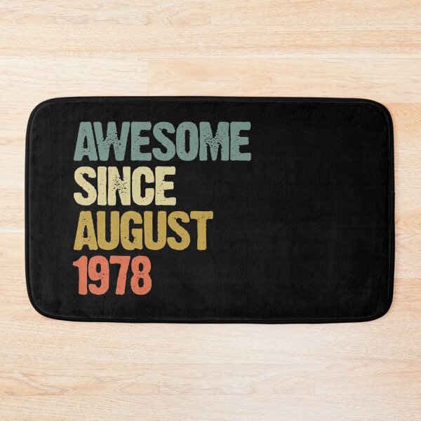 Item preview, Awesome Since August 1978 42nd Birthday Gift designed and sold by vomaria.