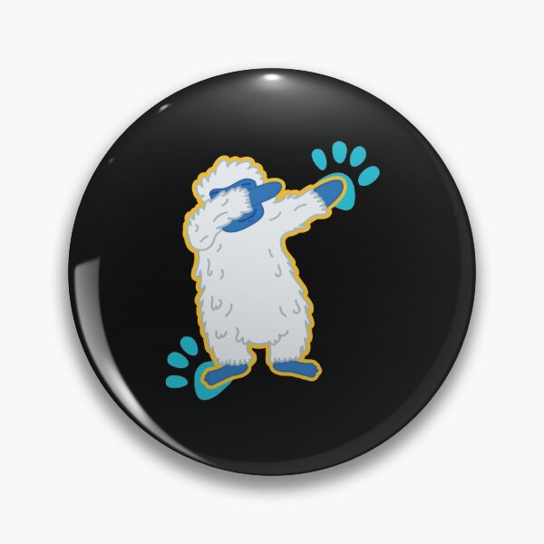 Item preview, Yeti Dabbing Through the Snow designed and sold by friendlyspoon.
