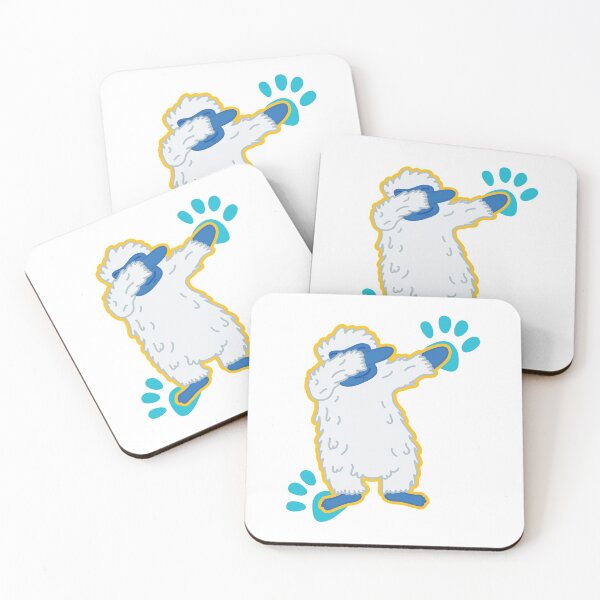 Item preview, Yeti Dabbing Through the Snow designed and sold by friendlyspoon.