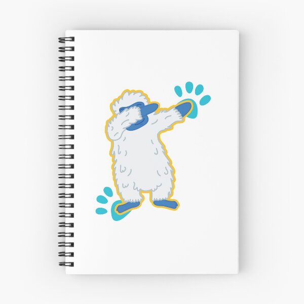 Item preview, Yeti Dabbing Through the Snow designed and sold by friendlyspoon.