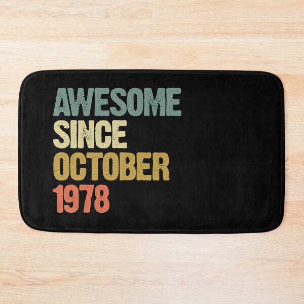 Item preview, Awesome Since October 1978 42nd Birthday Gift designed and sold by vomaria.