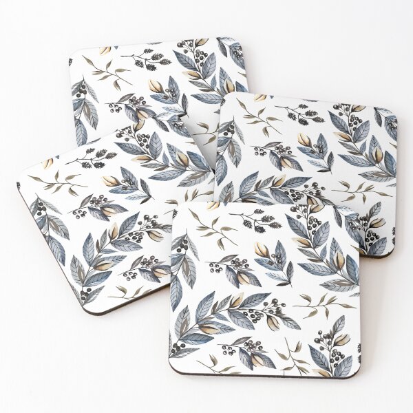 Item preview, Leaves White designed and sold by OHH Baby.