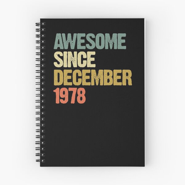 Item preview, Awesome Since December 1978 42nd Birthday Gift designed and sold by vomaria.