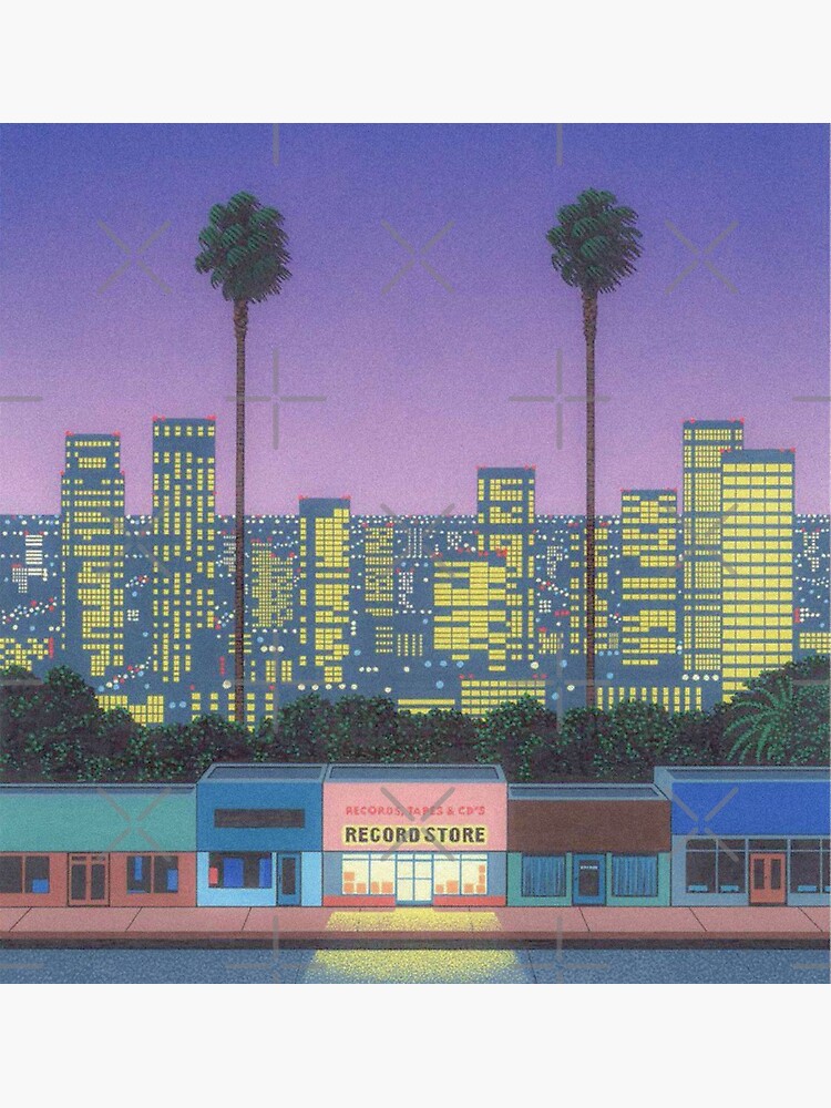 Hiroshi Nagai, record store by Mattstyle