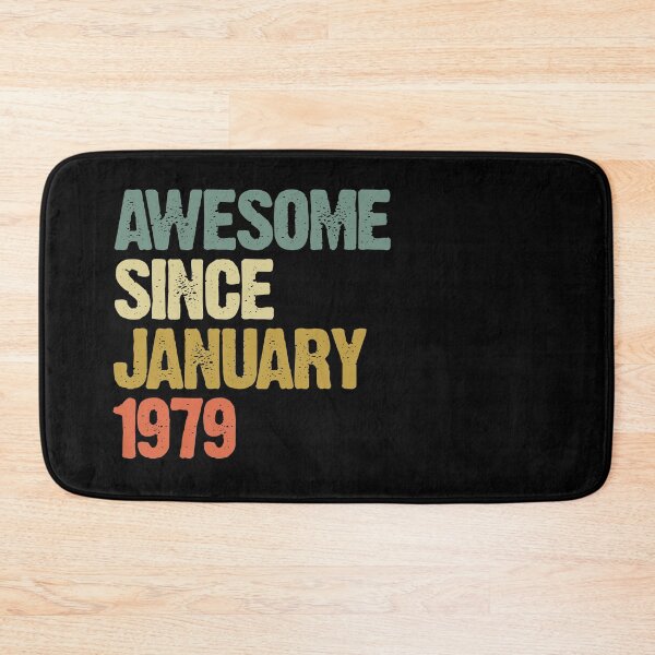Item preview, Awesome Since January 1979 41st Birthday Gift designed and sold by vomaria.
