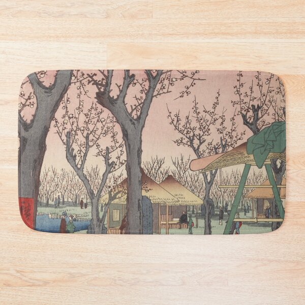 Item preview, Plum Garden Kamata Ukiyo-e Japanese Art designed and sold by VintageArchive.
