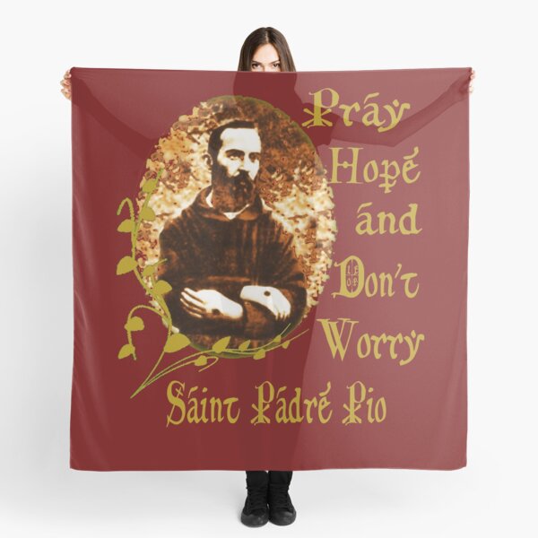 San Padre Pio Católico Santo Pañuelo