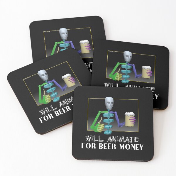 Item preview, Will Animate for Beer Money designed and sold by CCCDesign.