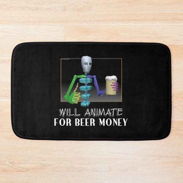 Item preview, Will Animate for Beer Money designed and sold by CCCDesign.