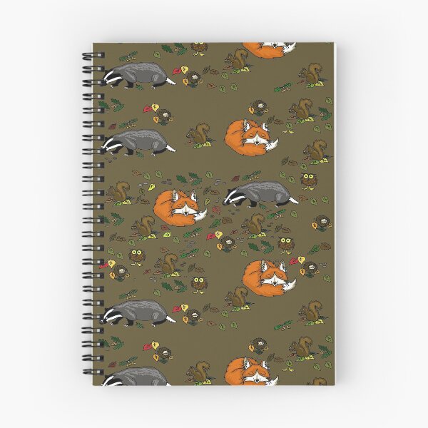 Item preview, A Very Lovely Autumn Fox And Badgers designed and sold by jaggerstudios.