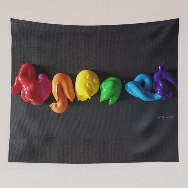 Item preview, LGBTQ Rainbow Pride Flag Paint Palette of Colors designed and sold by RDRiccoboni.
